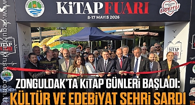Zonguldak’ta Kitap Günleri Başladı: Kültür ve Edebiyat Şehri Sardı
