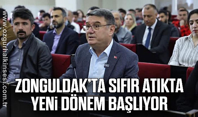Zonguldak’ta Sıfır Atıkta Yeni Dönem Başlıyor