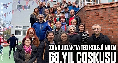 Zonguldak’ta TED Koleji’nden 68. Yıl Coşkusu