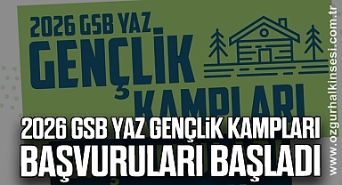 2026 GSB Yaz Gençlik Kampları Başvuruları Başladı