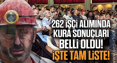 262 İşçi Alımında Kura Sonuçları Belli oldu! İşte Tam Liste!