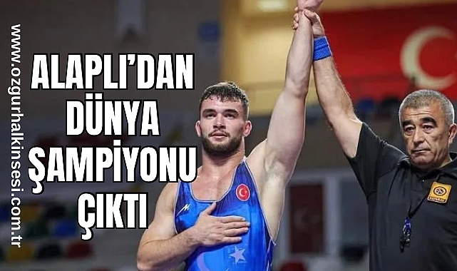 ALAPLI’DAN DÜNYA ŞAMPİYONU ÇIKTI