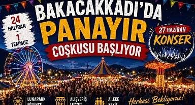 BAKACAKKADI’DA PANAYIR COŞKUSU BAŞLIYOR