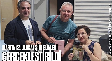 BARTIN 12. ULUSAL ŞİİR GÜNLERİ GERÇEKLEŞTİRİLDİ