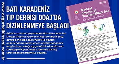 Batı Karadeniz Tıp Dergisi DOAJ’da Dizinlenmeye Başladı