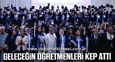 BEUN'da öğrencilikten öğretmenliğe uzanan yolculuk mezuniyet töreni ile taçlandı