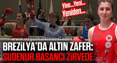 Brezilya’da Altın Zafer: Sudenur Basancı Zirvede
