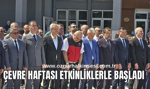 ÇEVRE HAFTASI ETKİNLİKLERLE BAŞLADI