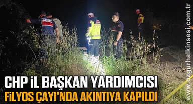 CHP İl Başkan Yardımcısı Filyos Çayı'nda akıntıya kapıldı