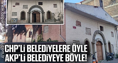 CHP’li belediyelere öyle, AKP’li belediyeye böyle!