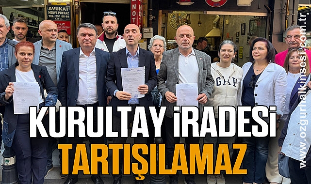 CHP Zonguldak Teşkilatı: “Kurultay İradesi Tartışılamaz”