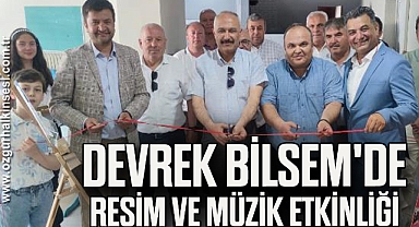 DEVREK BİLSEM'DE RESİM VE MÜZİK ETKİNLİĞİ