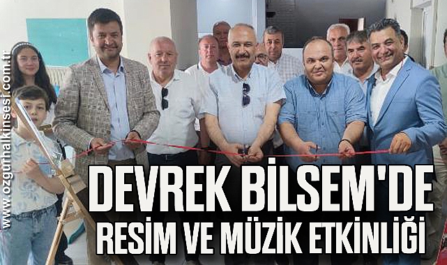 DEVREK BİLSEM'DE RESİM VE MÜZİK ETKİNLİĞİ