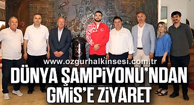 DÜNYA ŞAMPİYONU’NDAN GMİS’E ZİYARET