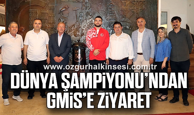 DÜNYA ŞAMPİYONU’NDAN GMİS’E ZİYARET