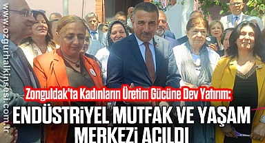 Endüstriyel Mutfak ve Yaşam Merkezi Açıldı