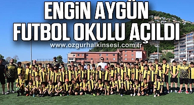Engin Aygün Futbol Okulu Açıldı