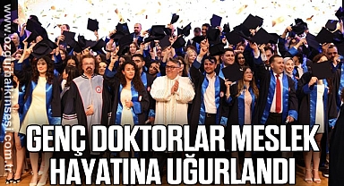 Genç doktorlar meslek hayatına uğurlandı