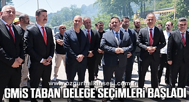 GMİS TABAN DELEGE SEÇİMLERİ BAŞLADI