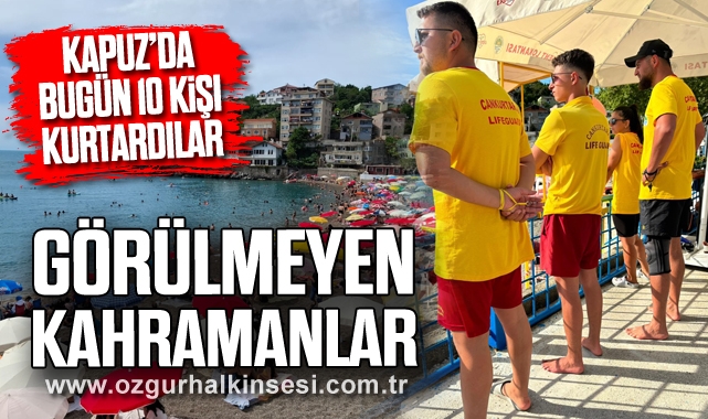 GÖRÜLMEYEN KAHRAMANLAR