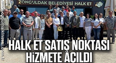 Halk Et Satış Noktası Hizmete Açıldı