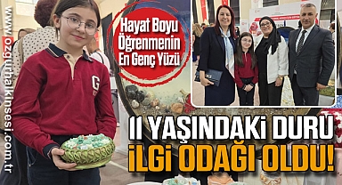 Hayat Boyu Öğrenmenin En Genç Yüzü: 11 Yaşındaki Duru İlgi Odağı oldu!