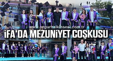 İFA'DA MEZUNİYET COŞKUSU