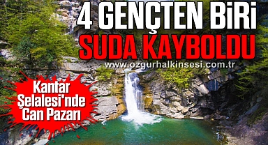 Kantar Şelalesi'nde Can Pazarı: 4 Gençten Biri Suda Kayboldu