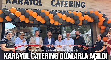 Karayol Catering dualarla açıldı