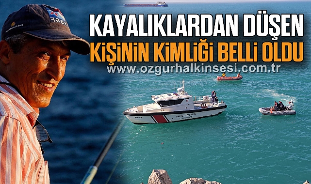 Kayalıklardan Düşen Kişinin Kimliği Belli Oldu