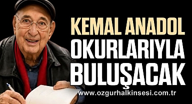Kemal Anadol Çaycuma'da okurlarıyla buluşacak