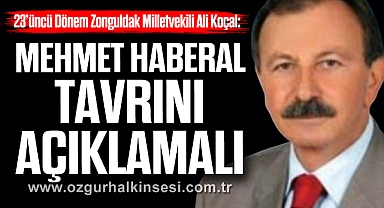 “MEHMET HABERAL TAVRINI AÇIKLAMALI”