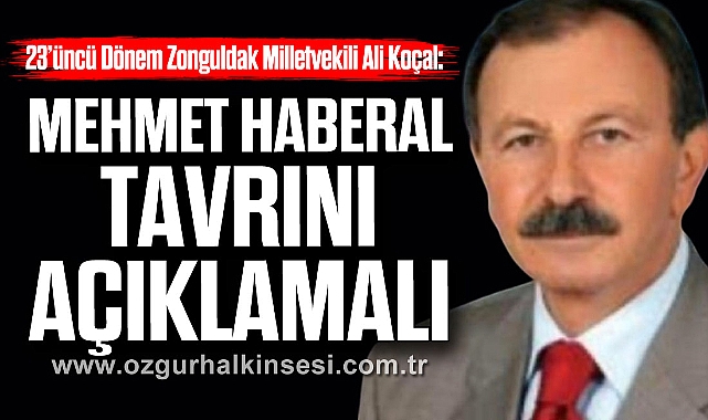 “MEHMET HABERAL TAVRINI AÇIKLAMALI”