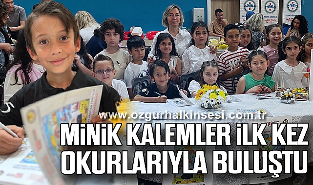 Minik Kalemler İlk Kez Okurlarıyla Buluştu