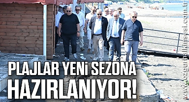 Plajlar yeni sezona hazırlanıyor!
