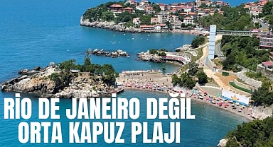 RİO DE JANEİRO DEĞİL ORTA KAPUZ PLAJI