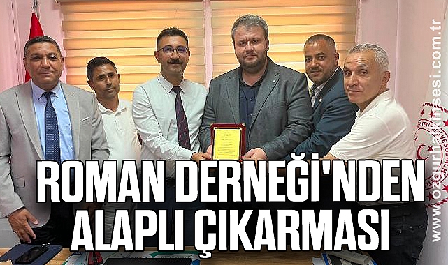 ROMAN DERNEĞİ'NDEN ALAPLI ÇIKARMASI