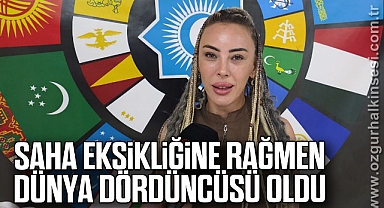 Saha eksikliğine rağmen dünya dördüncüsü oldu