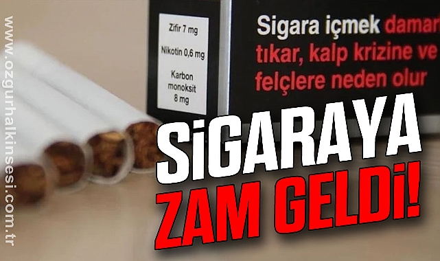 SİGARAYA ZAM!
