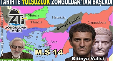 TARİHTE YOLSUZLUK ZONGULDAK'TAN BAŞLADI