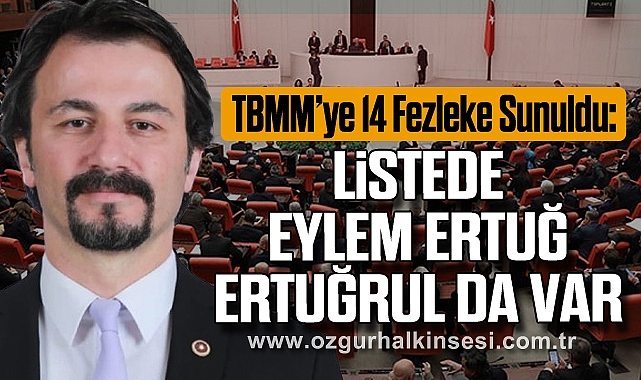 TBMM’ye 14 Fezleke Sunuldu: Listede Eylem Ertuğrul da Var