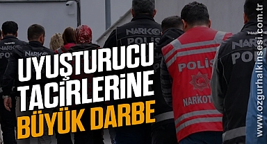 Uyuşturucu Tacirlerine Büyük Darbe