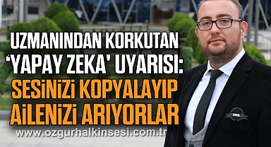 Uzmanından korkutan ‘yapay zeka' uyarısı: