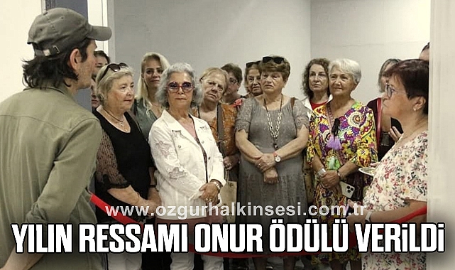 Yılın Ressamı Onur Ödülü Verildi