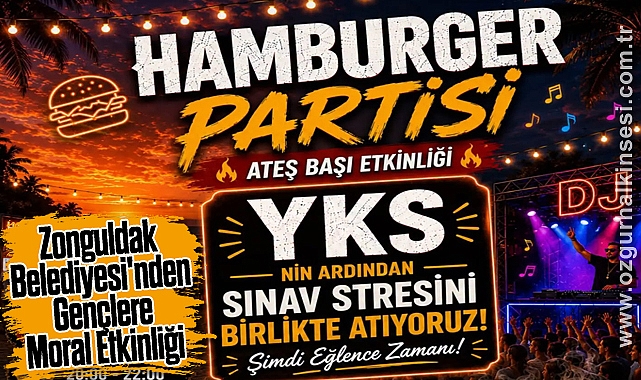 Zonguldak Belediyesi'nden Gençlere Moral Etkinliği