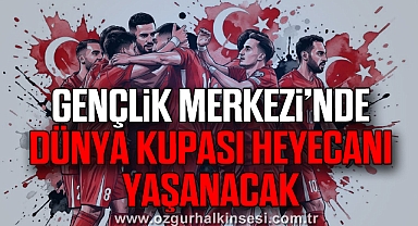 Zonguldak Gençlik Merkezi’nde Dünya Kupası Heyecanı Yaşanacak