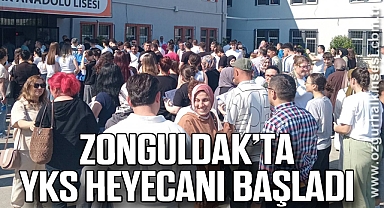Zonguldak’ta YKS Heyecanı Başladı