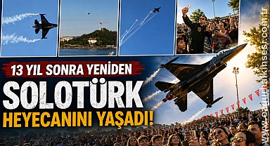 13 yıl sonra yeniden SOLOTÜRK heyecanını yaşadı!