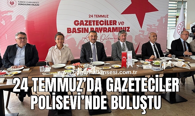 24 Temmuz’da Gazeteciler Polisevi’nde Buluştu