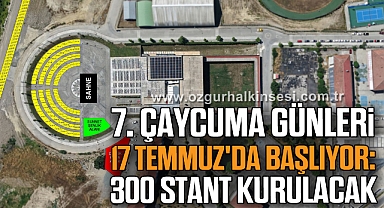 7. Çaycuma Günleri 17 Temmuz'da Başlıyor: 300 Stant Kurulacak